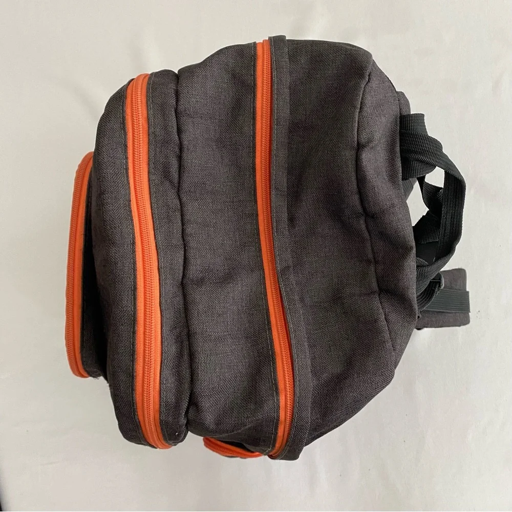 Backpack Baby Diaper Bag Outdoor Multi Use Multi Zipper Pocket Large Size